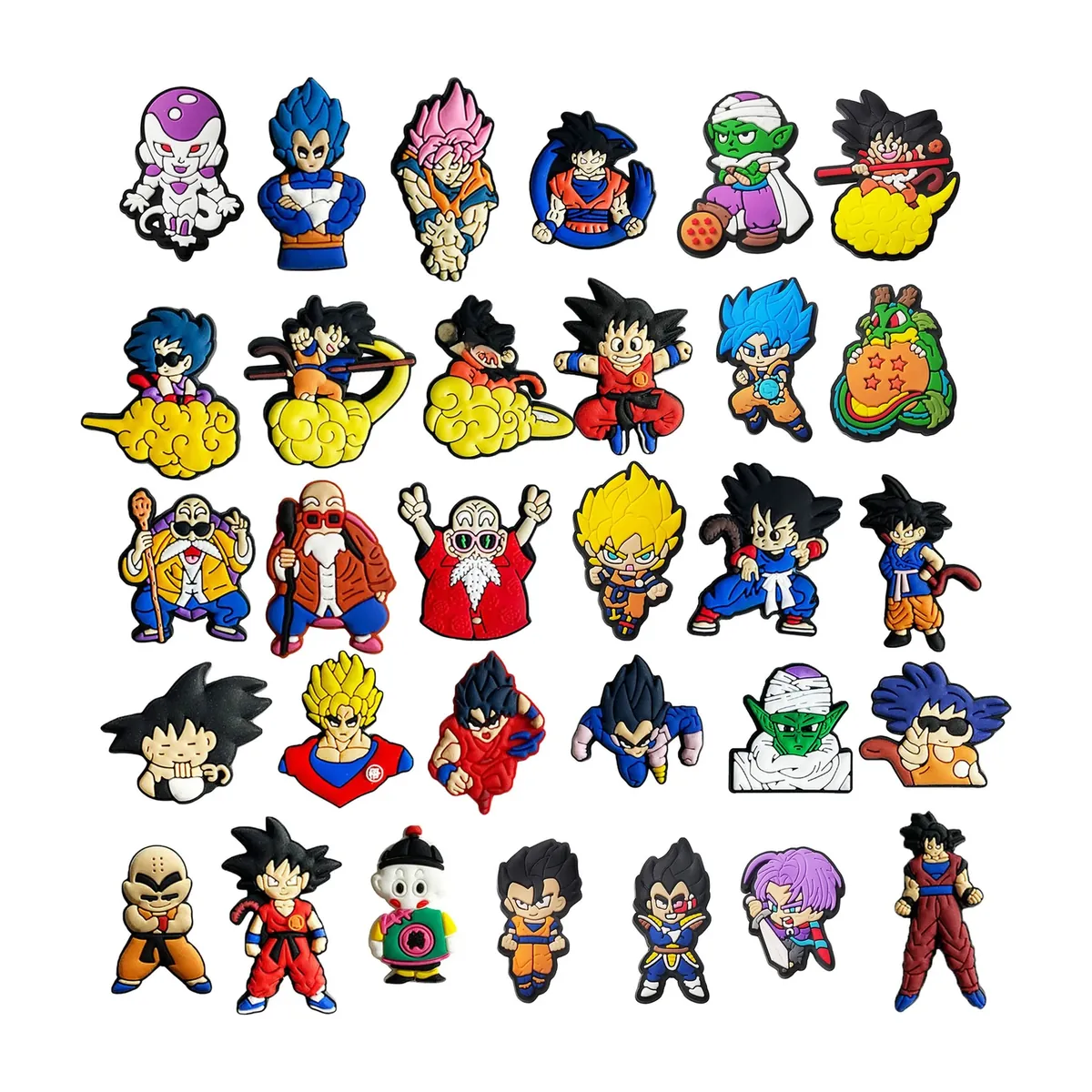41 dijes para zapatos de Dragon Ball: set de 41 piezas – vue 2