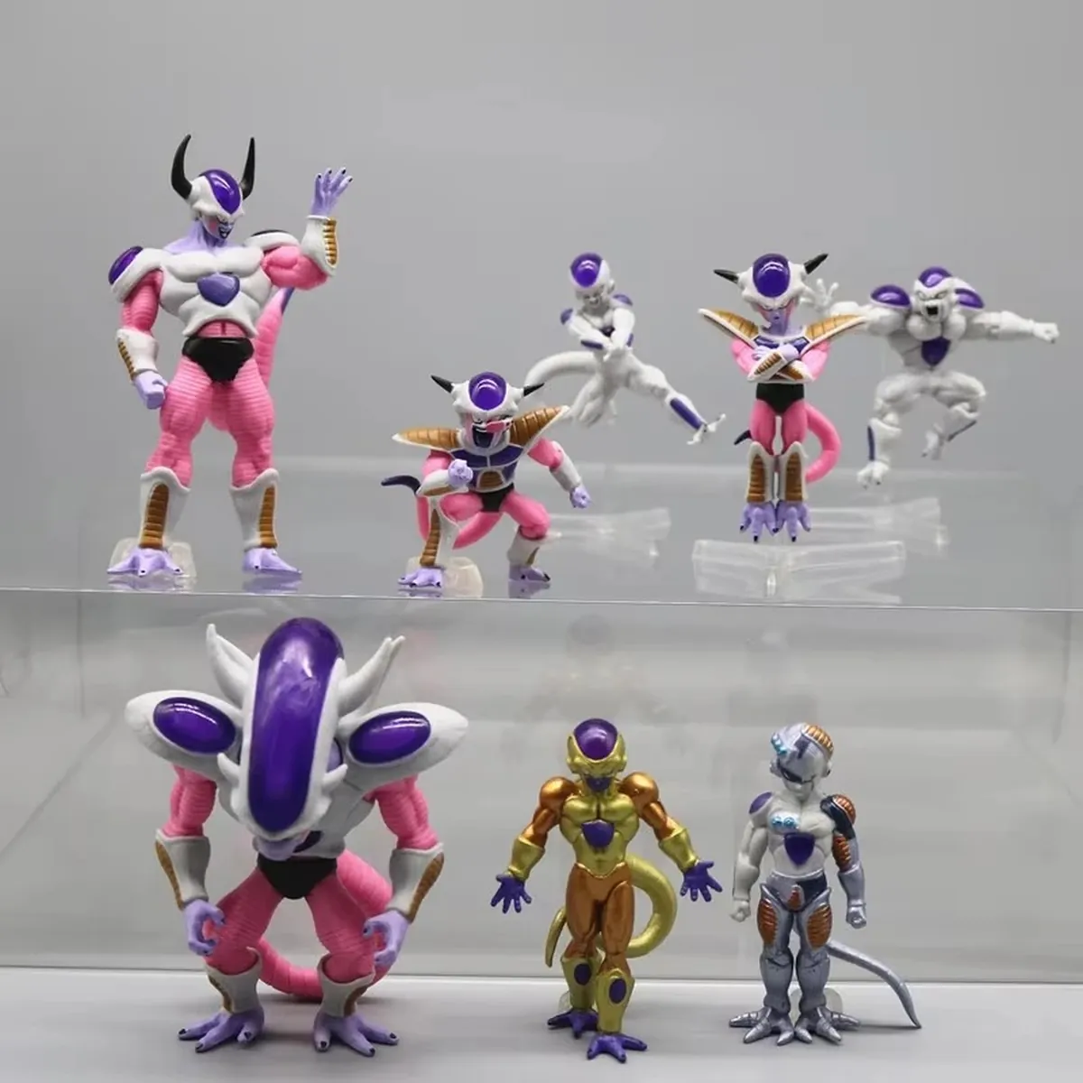 8 Figuras de Anime de Dragon Ball Z de Freezer en PVC para colección – vue 2