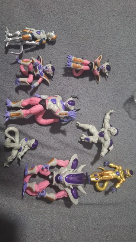 Foto de un comprador: 8 Figuras de Anime de Dragon Ball Z de Freezer en PVC para colección