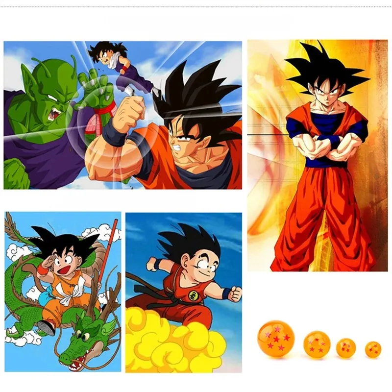 Anime Dragon Ball: set de 7 esferas 1:1 de 3.5 cm, con o sin caja – Cuidados