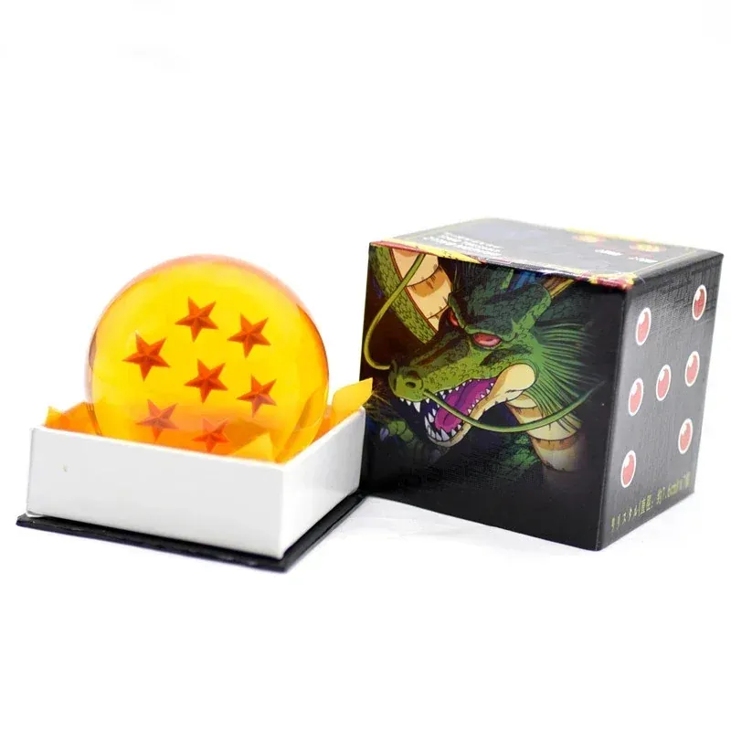 Bola de Cristal de Anime Dragon Ball Z de – orange modèle 7 / avec box, 7.6 cm