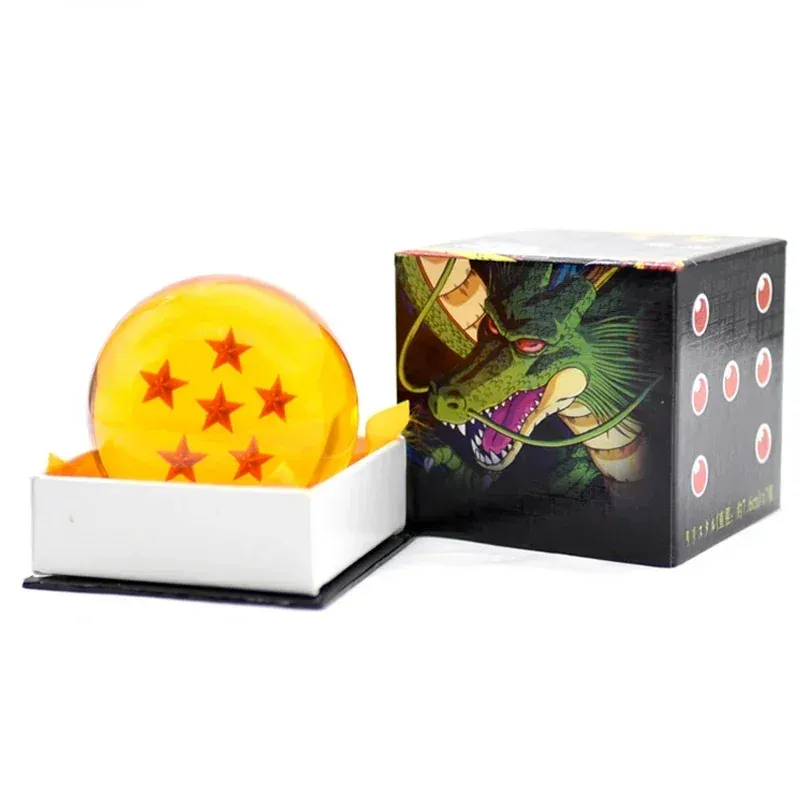 Bola de Cristal de Anime Dragon Ball Z de – orange modèle 6 / avec box, 7.6 cm