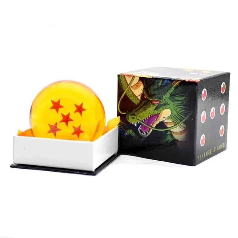 Bola de Cristal de Anime Dragon Ball Z de – orange modèle 5 / avec box, 7.6 cm