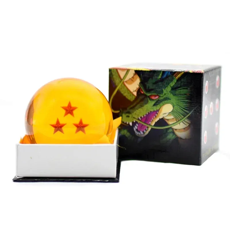 Bola de cristal Dragon Ball Z: esfera de 3.5 o 7.6 cm con estrellas – Exhíbela
