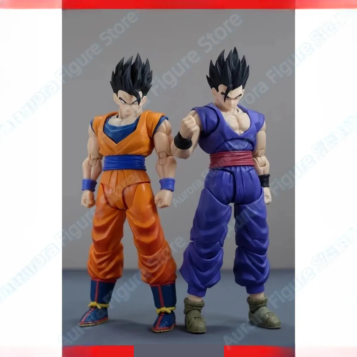 Cabezas intercambiables de Gohan para figura articulada 1/12 – vue 2