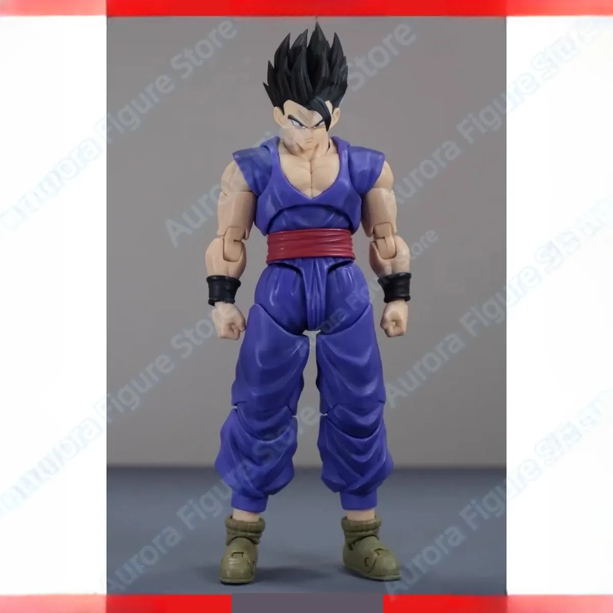 Cabezas intercambiables de Gohan para figura articulada 1/12 – vue 4
