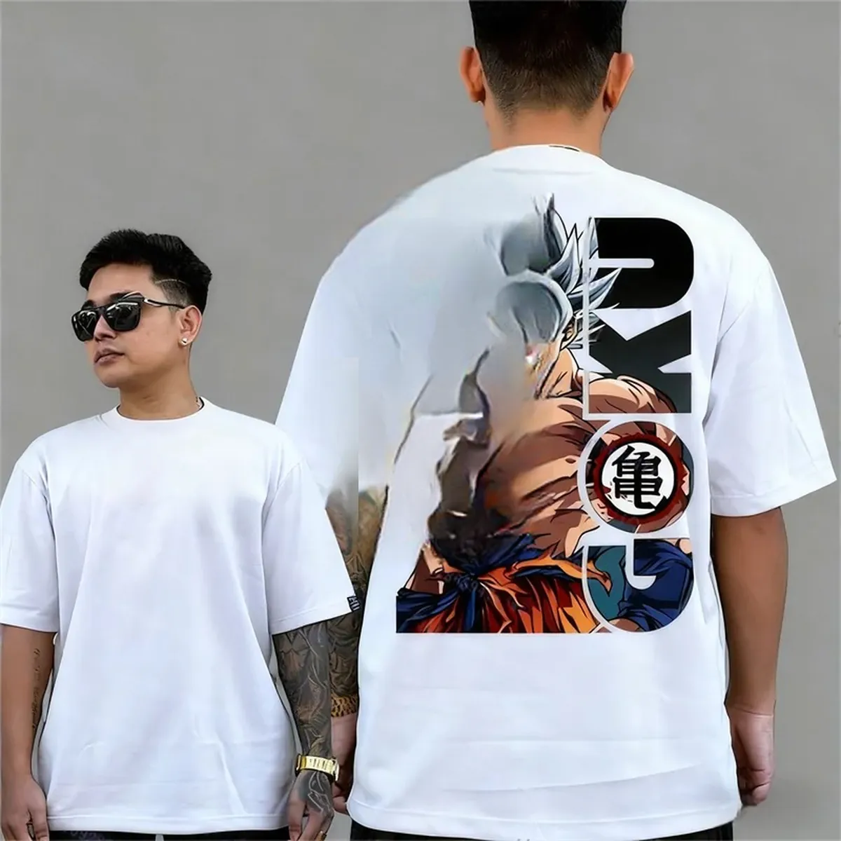 Camiseta de anime de Goku 2026 para hombre, algodón – vue 3
