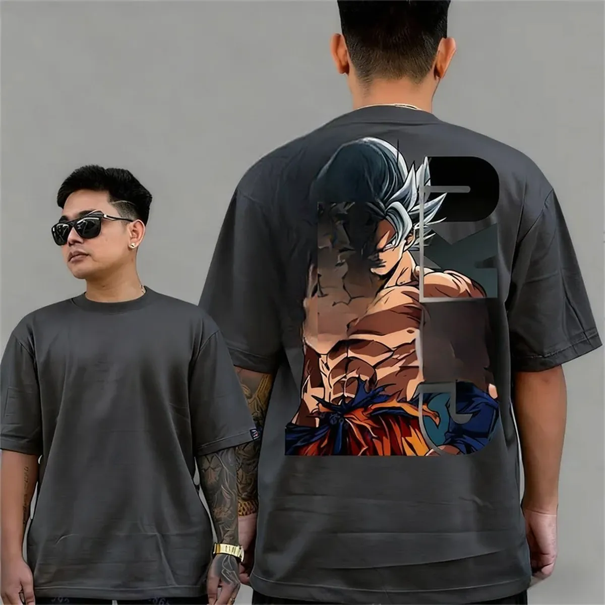 Camiseta de anime de Goku 2026 para hombre, algodón – vue 4