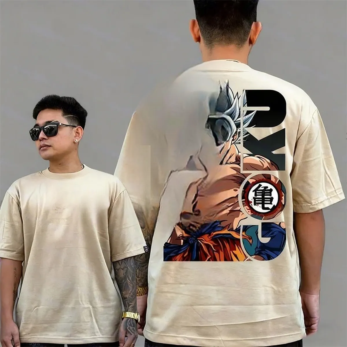 Camiseta de anime de Goku 2026 para hombre, algodón – vue 5