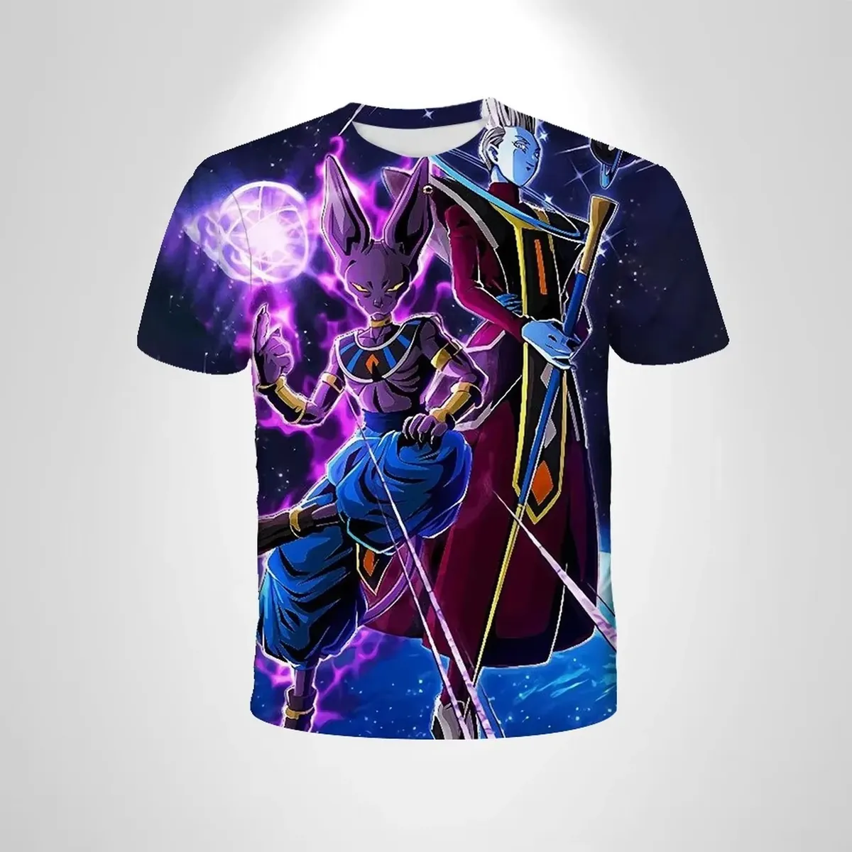 Camiseta de verano 2026 de Goku Super Saiyan para niños – tolhlz1430