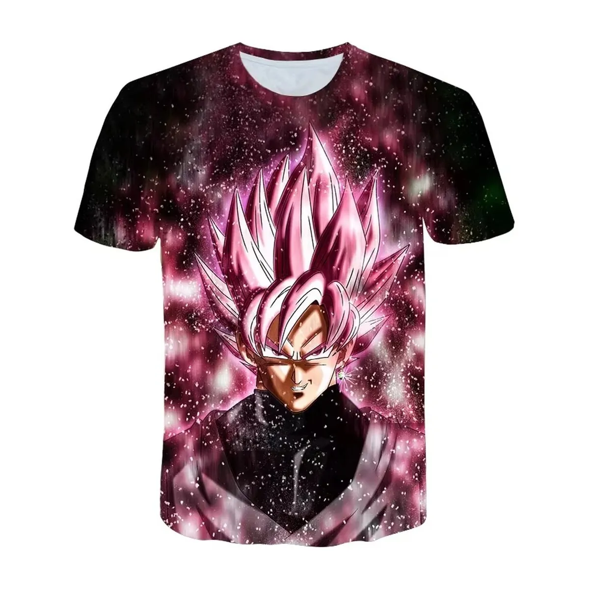 Camiseta de verano 2026 de Goku Super Saiyan para niños – tolhlz1433