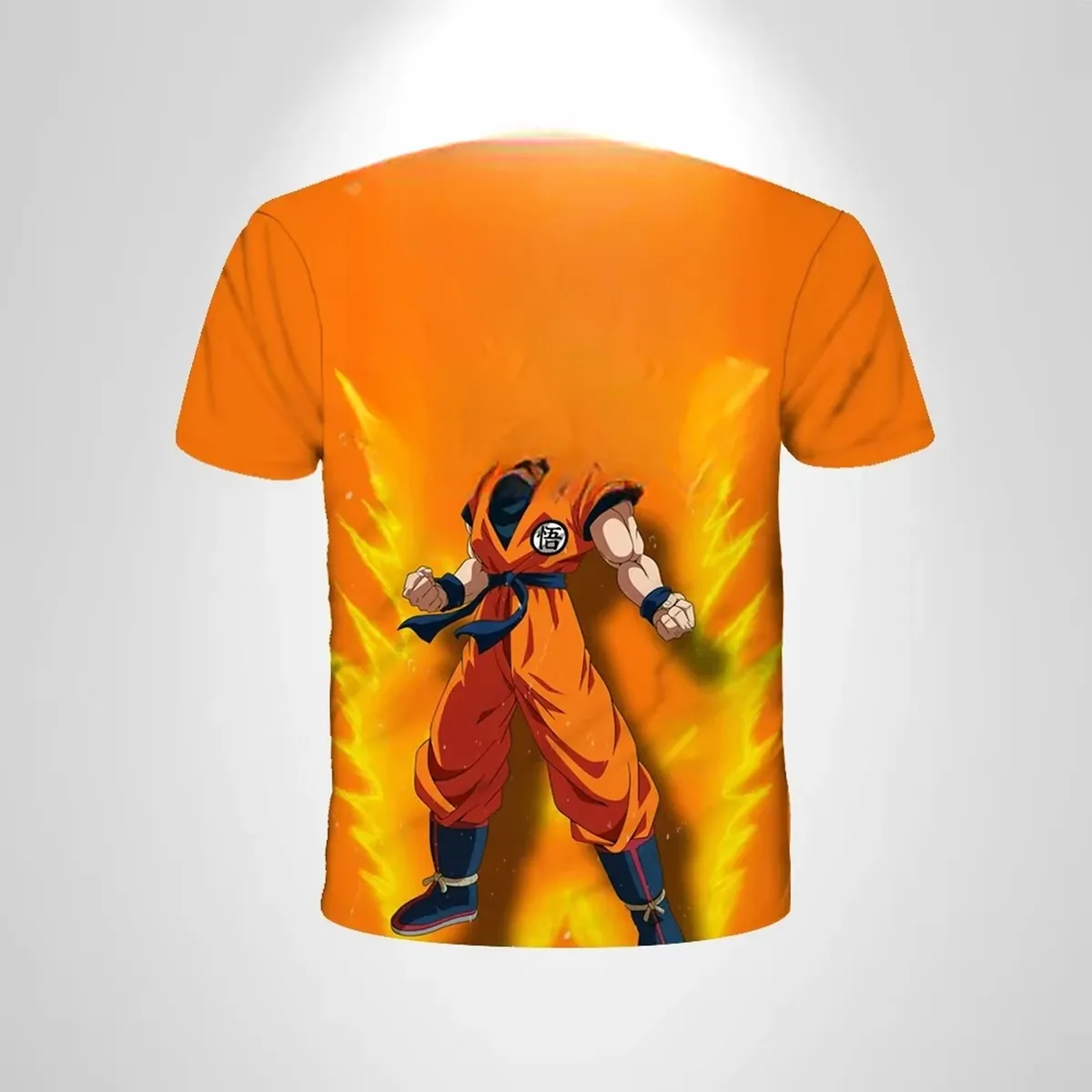 Camiseta de verano 2026 de Goku Super Saiyan para niños – tolhlz1434
