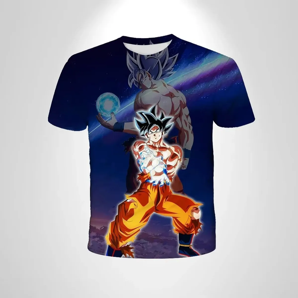 Camiseta de verano 2026 de Goku Super Saiyan para niños – tolhlz1435