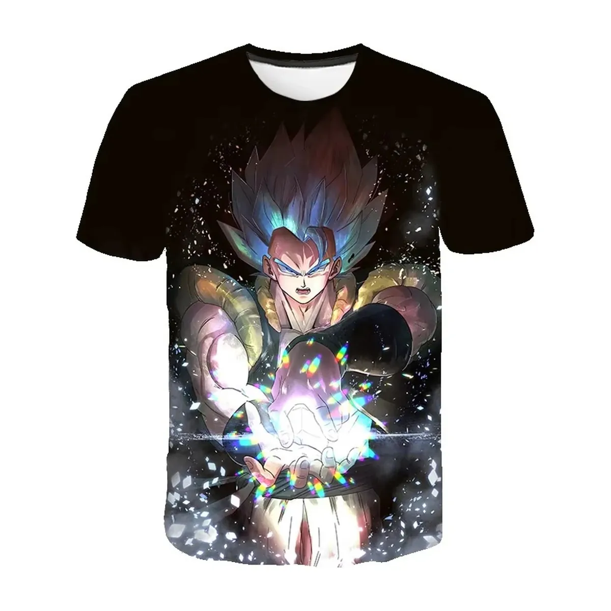 Camiseta de verano 2026 de Goku Super Saiyan para niños – tolhlz1440