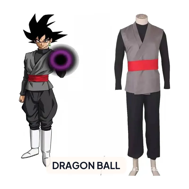 Cosplay Goku, Maestro Roshi y Piccolo: disfraz de Halloween en poliéster – h