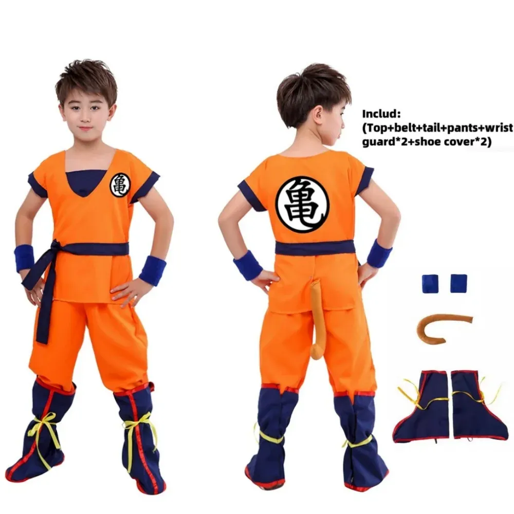 Disfraces de Halloween para niños y niñas disfraz de – gui no hair, lot de 8 / s(fit ), 100-115 cm