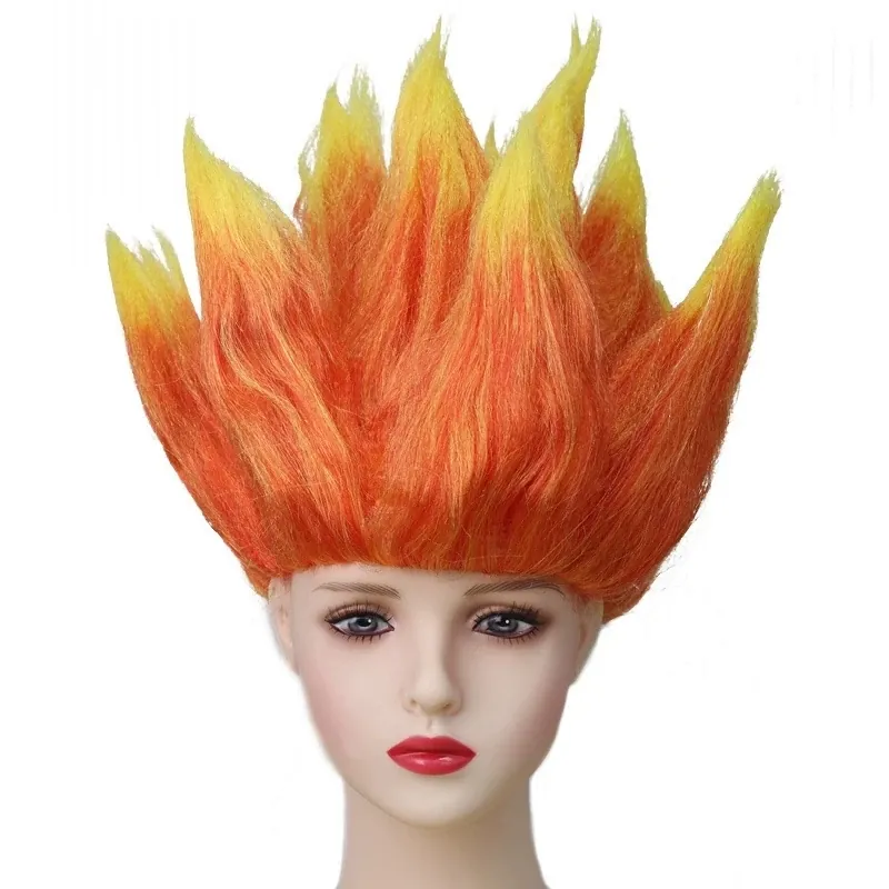 Disfraces de Halloween para niños y niñas disfraz de – orange hair only / m(fit ), 115-125 cm