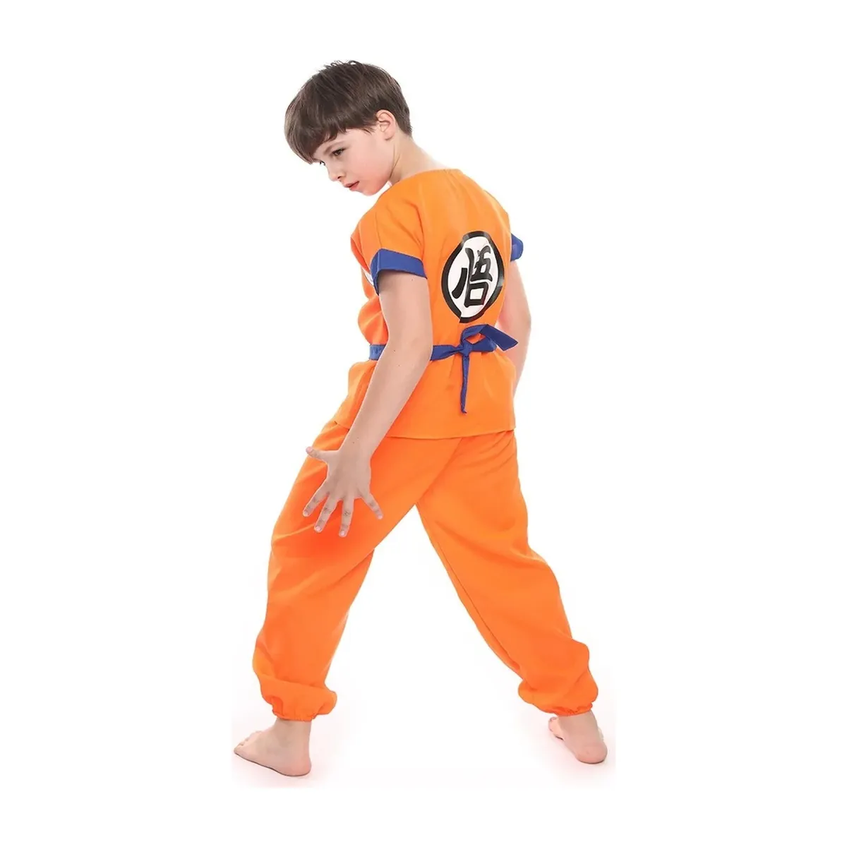 Disfraces de Halloween para niños y niñas, Goku con peluca o en lote de 8 – vue 6