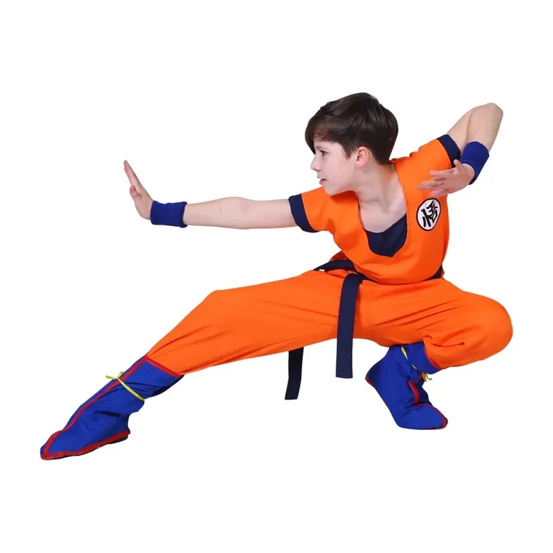 Disfraz de Anime Z Son Goku para niños, tallas de 100 a 148 cm – Un disfraz para jugar