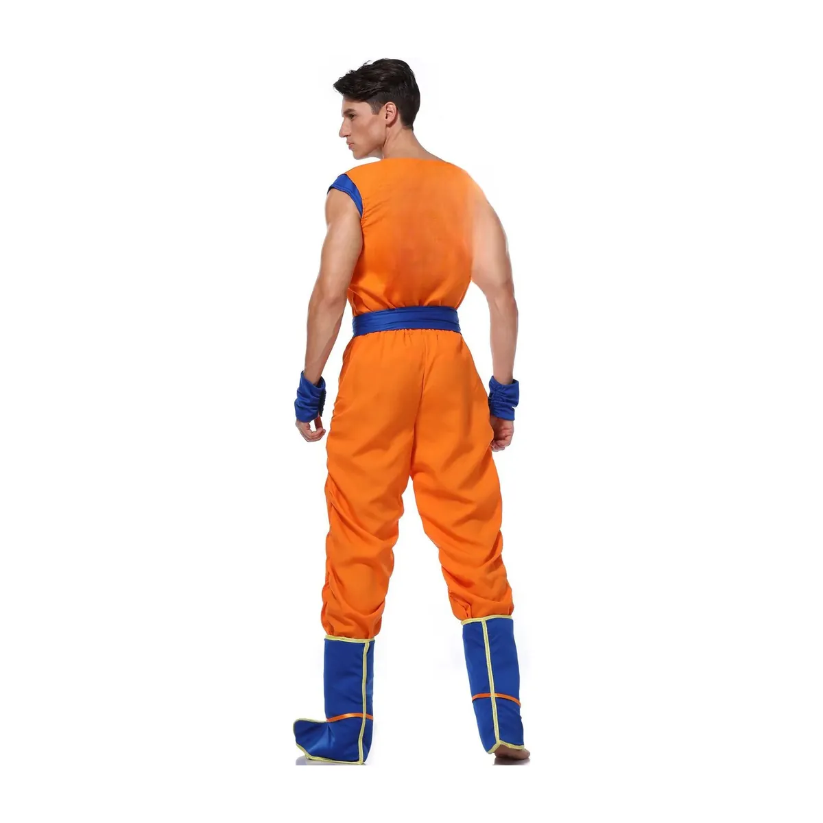 Disfraz de Halloween Super Saiyan para hombre, talla M a XL – vue 5