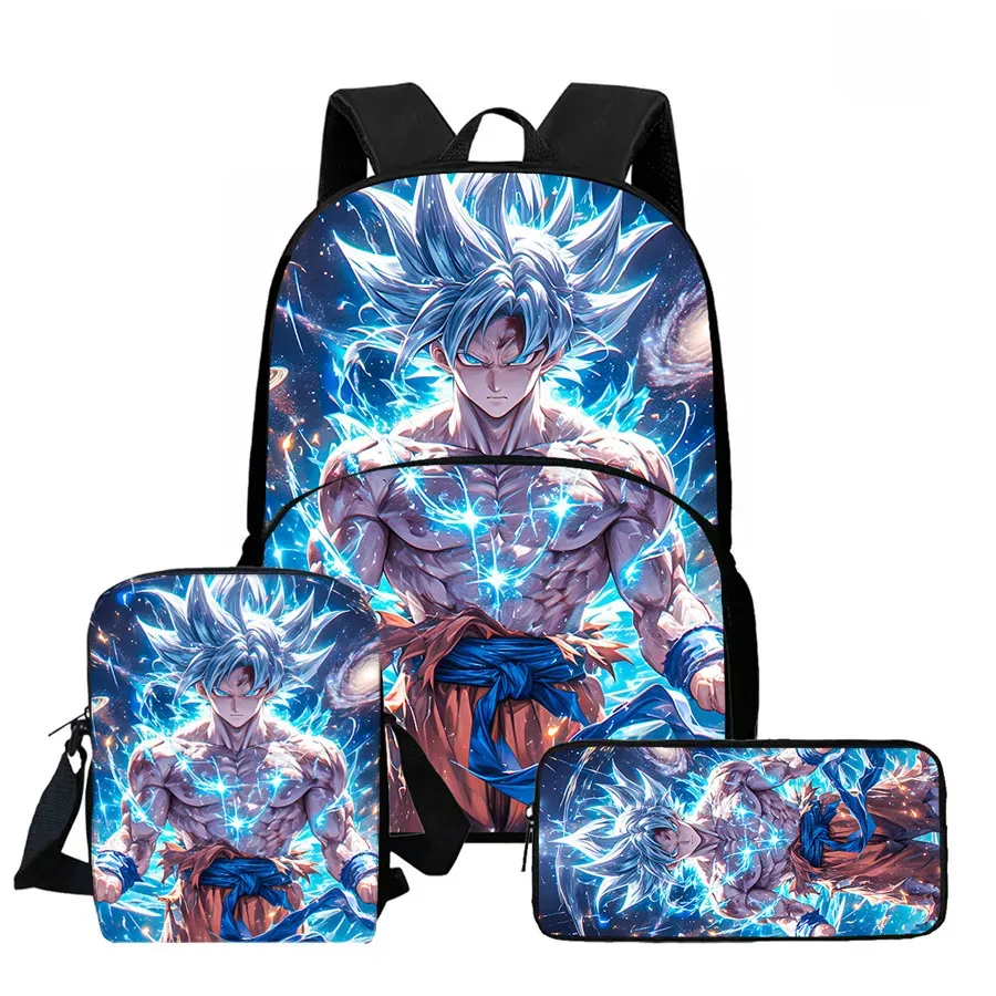 DRAGON BALL Juego de Mochila Escolar Ligera de 3 – my3pkwll016