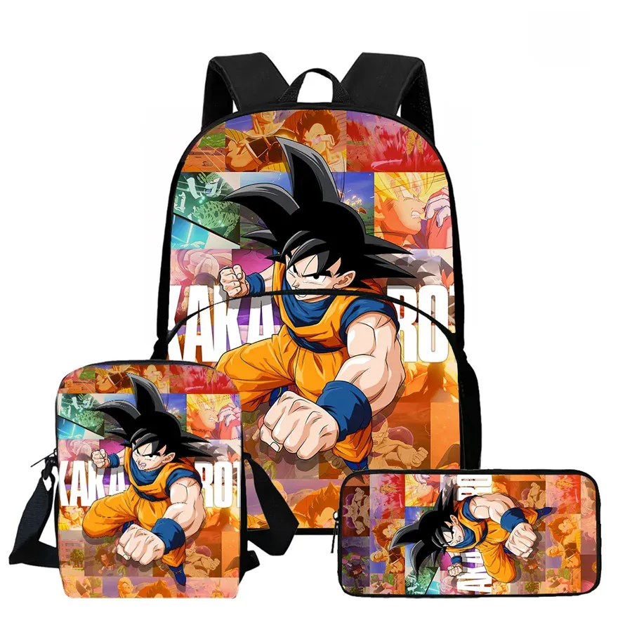 DRAGON BALL Juego de Mochila Escolar Ligera de 3 – my3pkwll027