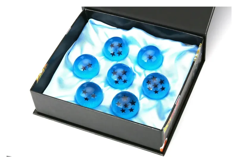 Dragon Ball: set de 7 esferas del dragón 1:1 naranja o azul
