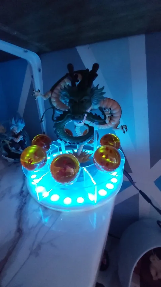 Foto de un comprador: Lámpara de Shenlong de Dragon Ball con 7 esferas del dragón