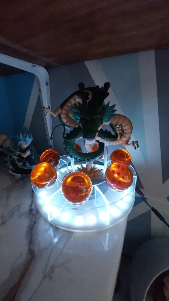 Foto de un comprador: Lámpara de Shenlong de Dragon Ball con 7 esferas del dragón