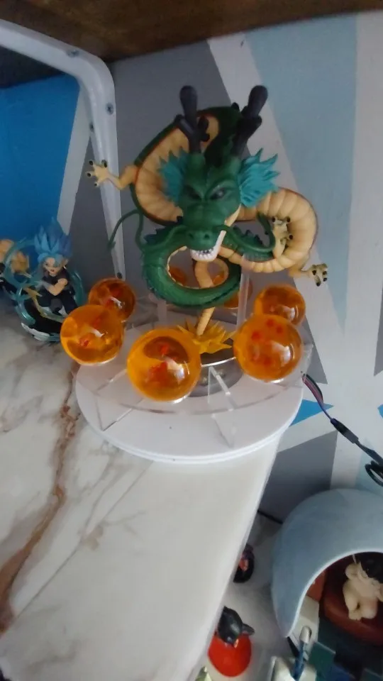 Foto de un comprador: Lámpara de Shenlong de Dragon Ball con 7 esferas del dragón