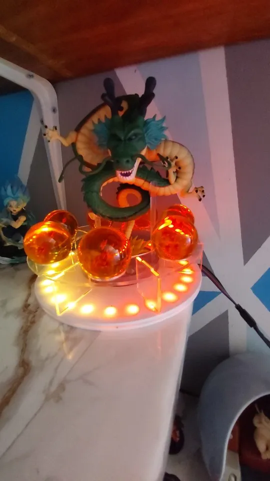 Foto de un comprador: Lámpara de Shenlong de Dragon Ball con 7 esferas del dragón
