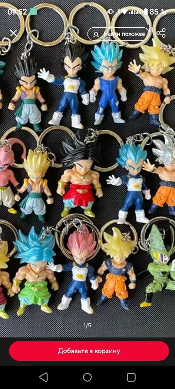 Foto de un comprador: Figura de Dragon Ball chibi: llavero mini de Son Goku kawaii