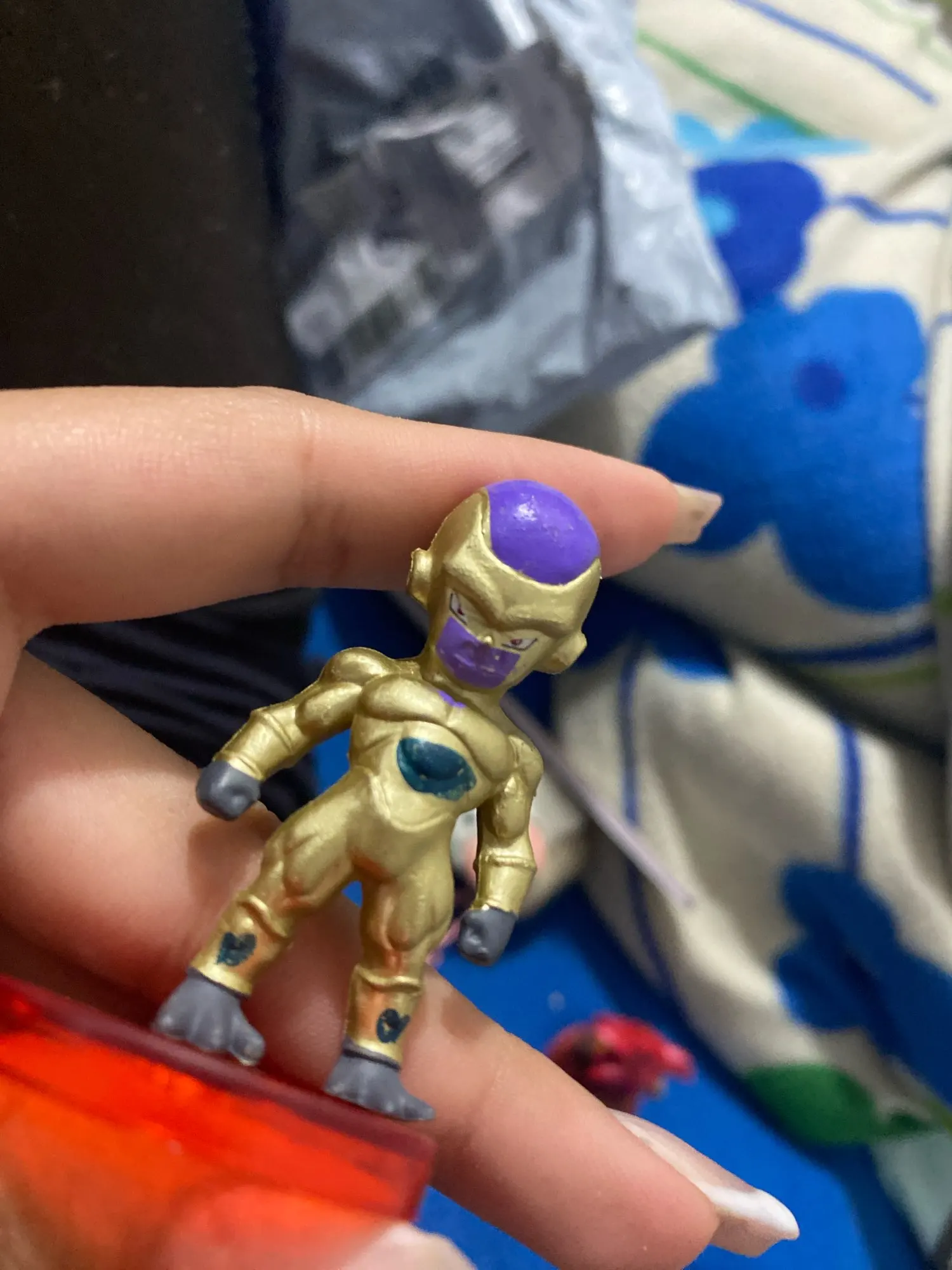 Foto de un comprador: Figura de acción de Dragon Ball Super Saiyan en lote de minifiguras
