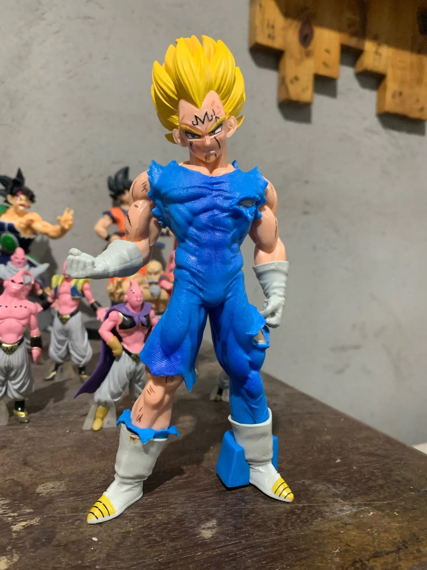 Foto de un comprador: Figura de Dragon Ball de Anime de 20 cm, Goku y Vegeta en PVC