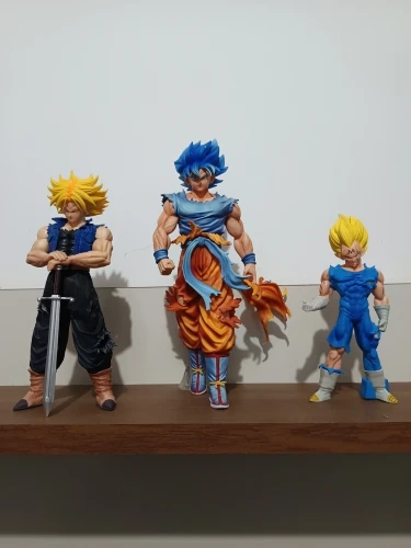 Foto de un comprador: Figura de Dragon Ball de Anime de 20 cm, Goku y Vegeta en PVC