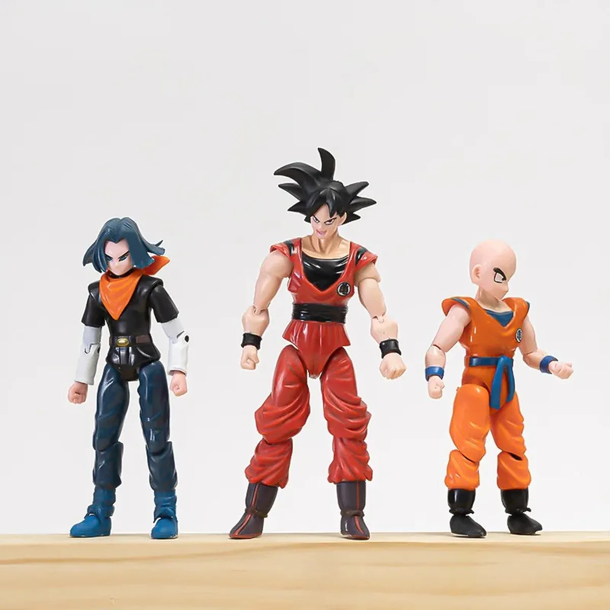 Figura de Dragon Ball Z de 12 a 18 cm: Goku, Broly y Vegeta – vue 4