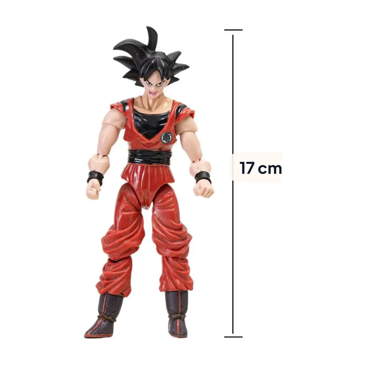 Figura de Dragon Ball Z de 12 a 18 cm: Goku, Broly y Vegeta – modèle 02