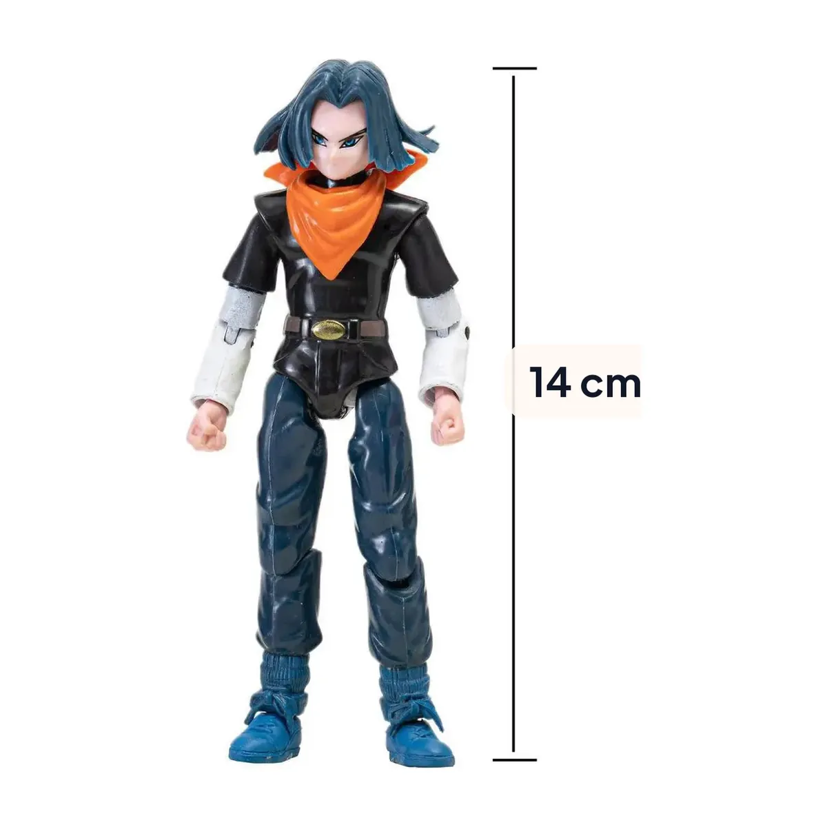 Figura de Dragon Ball Z de 12 a 18 cm: Goku, Broly y Vegeta – modèle 07
