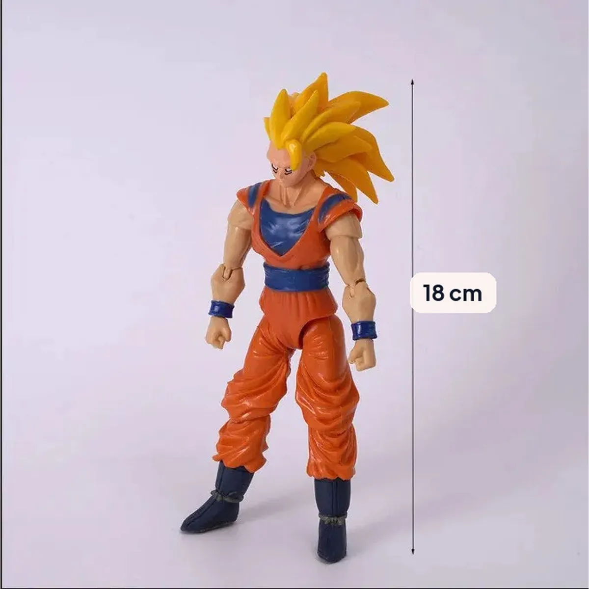 Figura de Dragon Ball Z de 12 a 18 cm: Goku, Broly y Vegeta – modèle 10