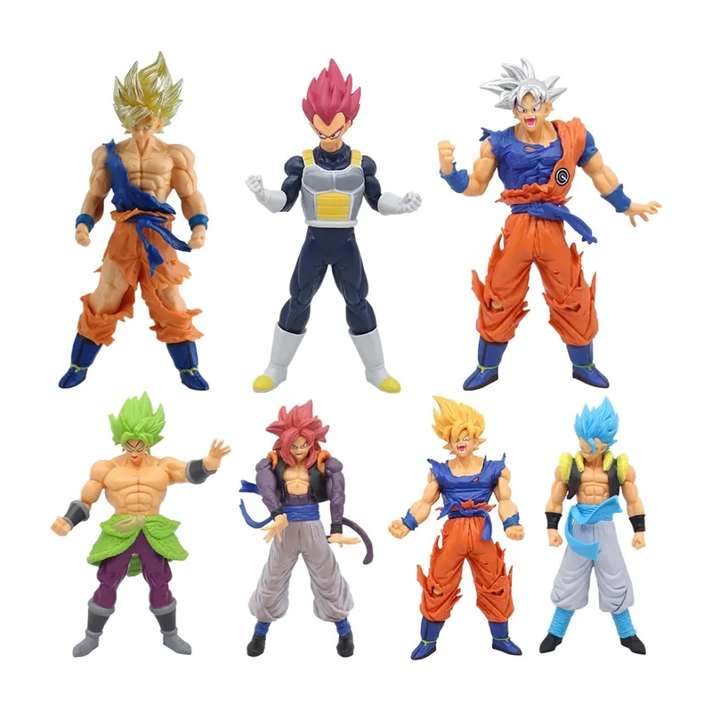 Figura de Dragon Ball Z de 15 a 18 cm: Goku, Vegeta y Ten Shin Han – Dos detalles a tener en cuenta