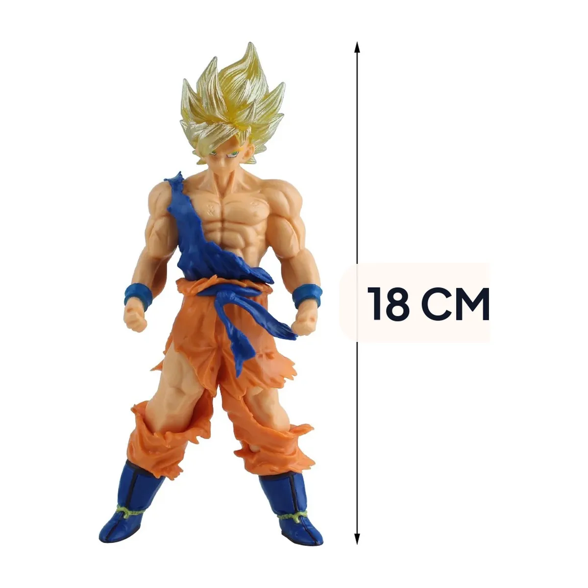 Figura de Dragon Ball Z de 15 a 18 cm: Goku, Vegeta y Ten Shin Han – vue 6