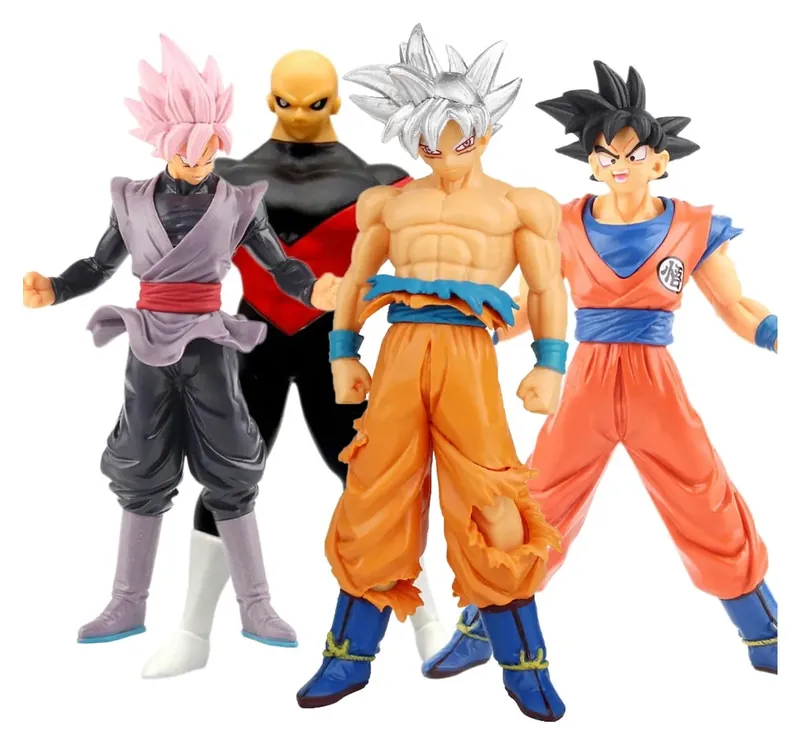 Figura de Dragon Ball Z de 15 a 18 cm: Goku, Vegeta y Ten Shin Han