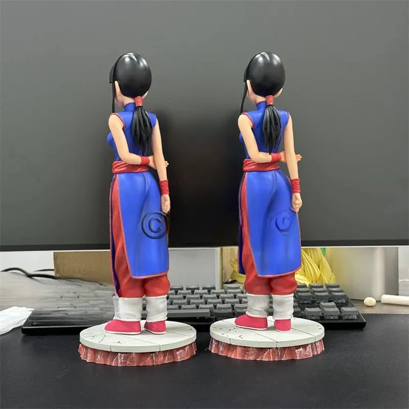 Figura de Dragon Ball Z Chichi de 28 cm en PVC, escala 1/6 – Dos piezas que se ensamblan