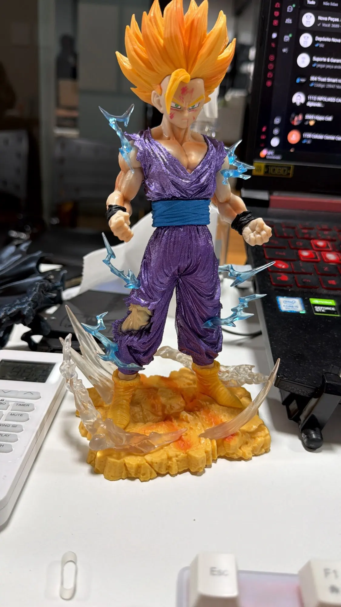 Foto de un comprador: Figura de Gohan Super Saiyajin de Dragon Ball Z para colección