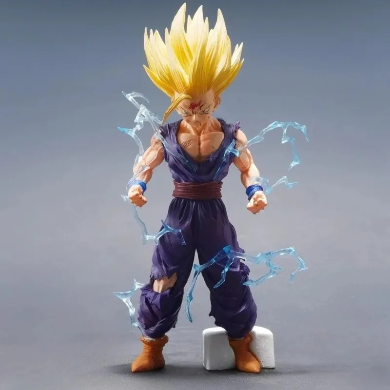 Figura de Gohan Super Saiyajin 2 de 24 cm en PVC – Pintura y acabado, según compradores