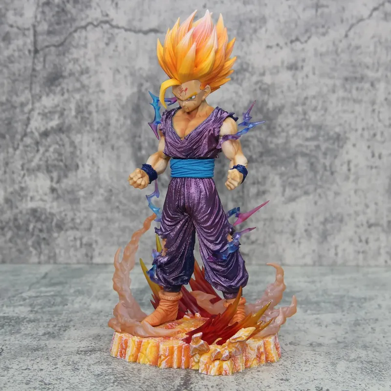 Figura de Gohan Super Saiyajin de Dragon Ball Z para colección – Revisa al abrir