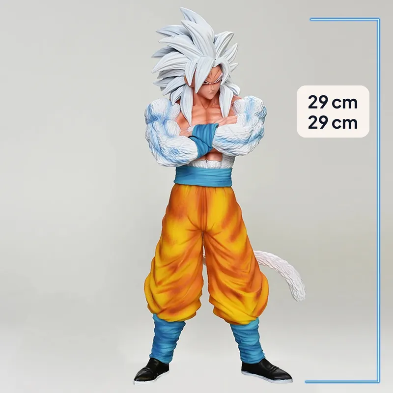 Figura de Goku de 29 cm (11.4 pulgadas) de Dragon Ball Z, escala 1/6 – Prepara la repisa