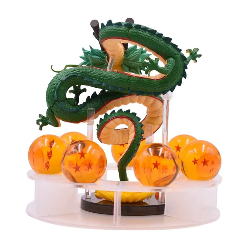 Figura de Shenlong de Dragon Ball Z: lotes y siete esferas – Vuelve a colocarla