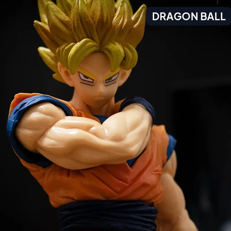 Figura de Son Goku o Vegeta Super Saiyan de Dragon Ball Z, sin caja – Pesada y detallada, según los compradores
