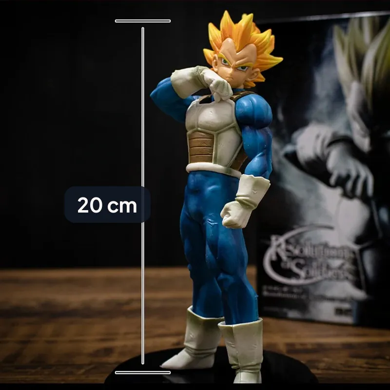 Figura de Son Goku o Vegeta Super Saiyan de Dragon Ball Z, sin caja – Desempaca